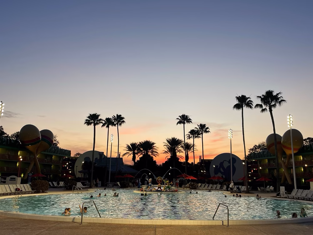 Comment bien envisager un séjour à Walt Disney World ? - La piscine