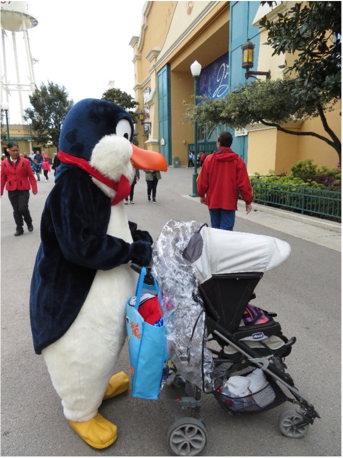 Une poussette est indispensable avec des enfants en bas âge