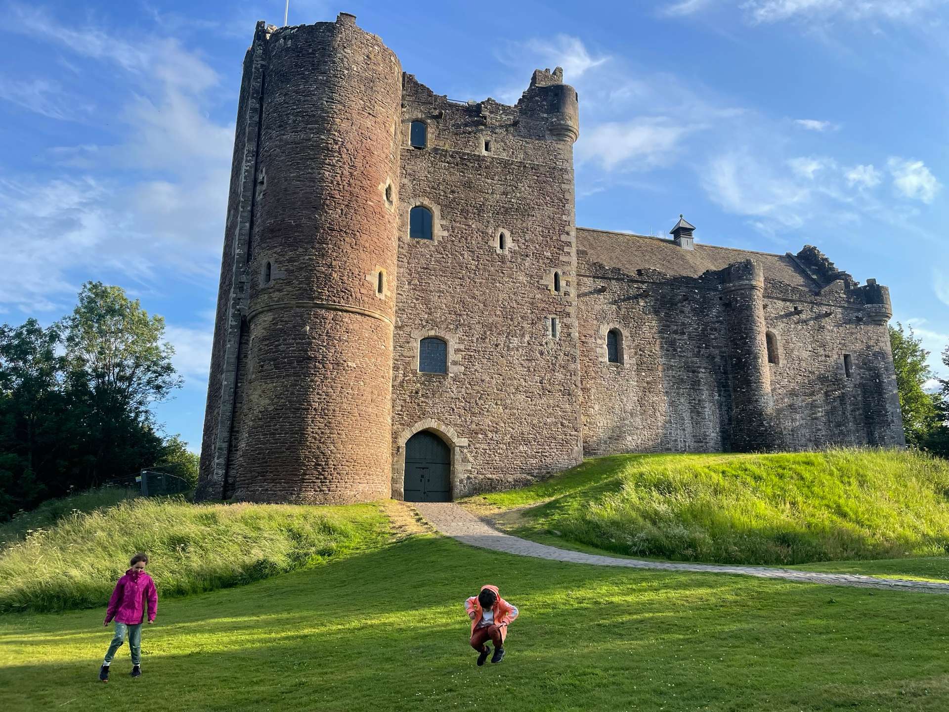 Châteaux écossais adaptés aux familles