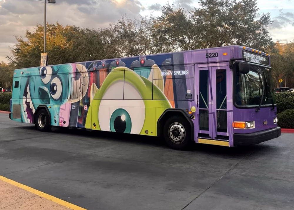 Les transports à Walt Disney World - Le bus