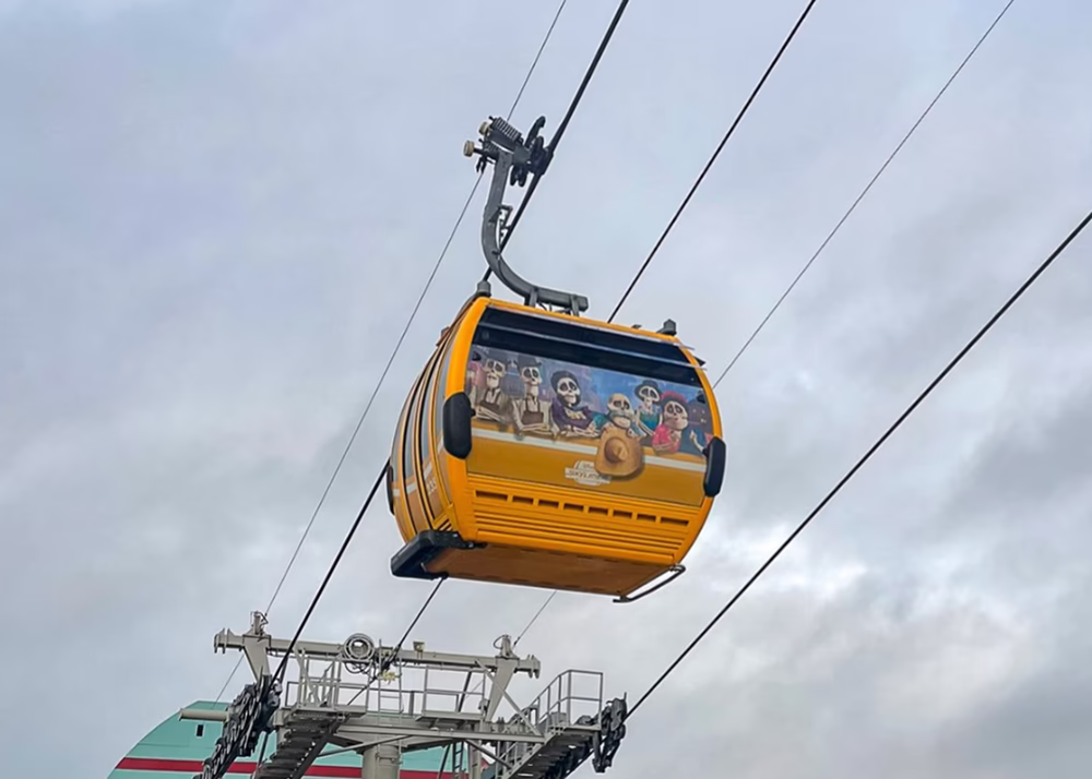 Les transports à Walt Disney World - Le skyliner