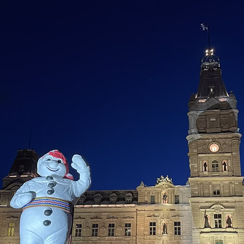 Le carnaval de Québec en famille